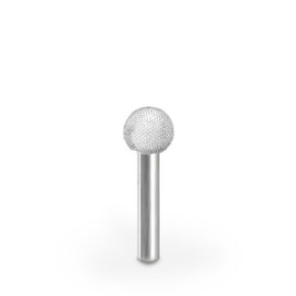 SABURR-TOOTH 1/4" Shank Sphere 1/2" (Ex-Fine Grit)