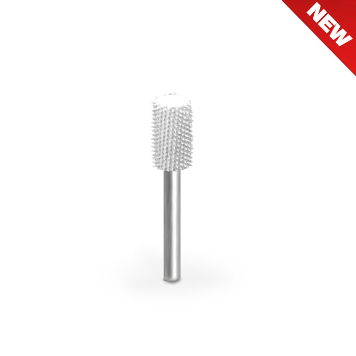SABURR-TOOTH 1/8" Shank Cylinder Safe End 1/4" (Ex-Fine Grit)