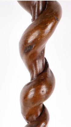Basswood Dowel 2" x 48" Straight not carved.